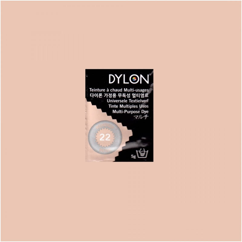 

Многоцелевой краситель для ручного окрашивания ткани DYLON Multipurpose Reindeer Beige
