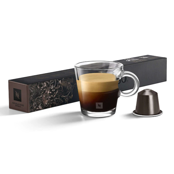 

Капсулы неспрессо Nespresso Ispirazione Roma 10 капсул