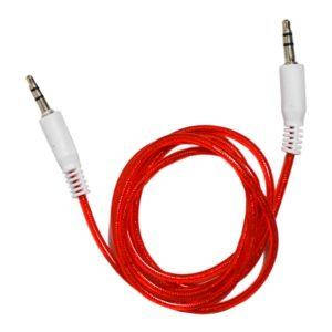 

Кабель аудио AUX 3.5mm jack 1м силикон