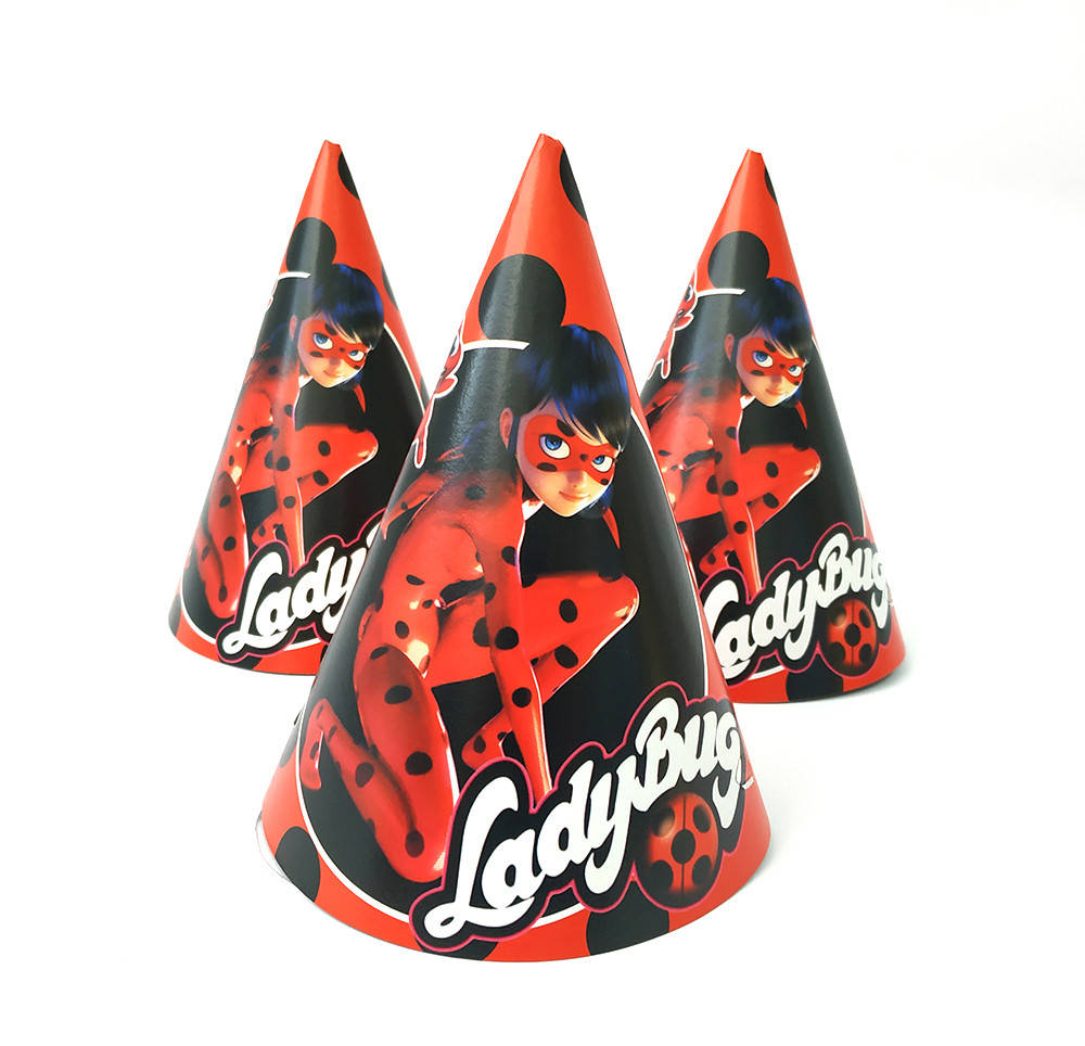 

Колпак праздничный 15 см, " Леди Баг "
