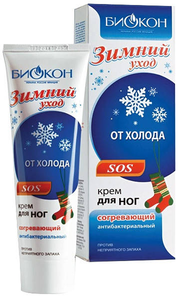 

Крем для ног согревающий "Зимний уход" Биокон