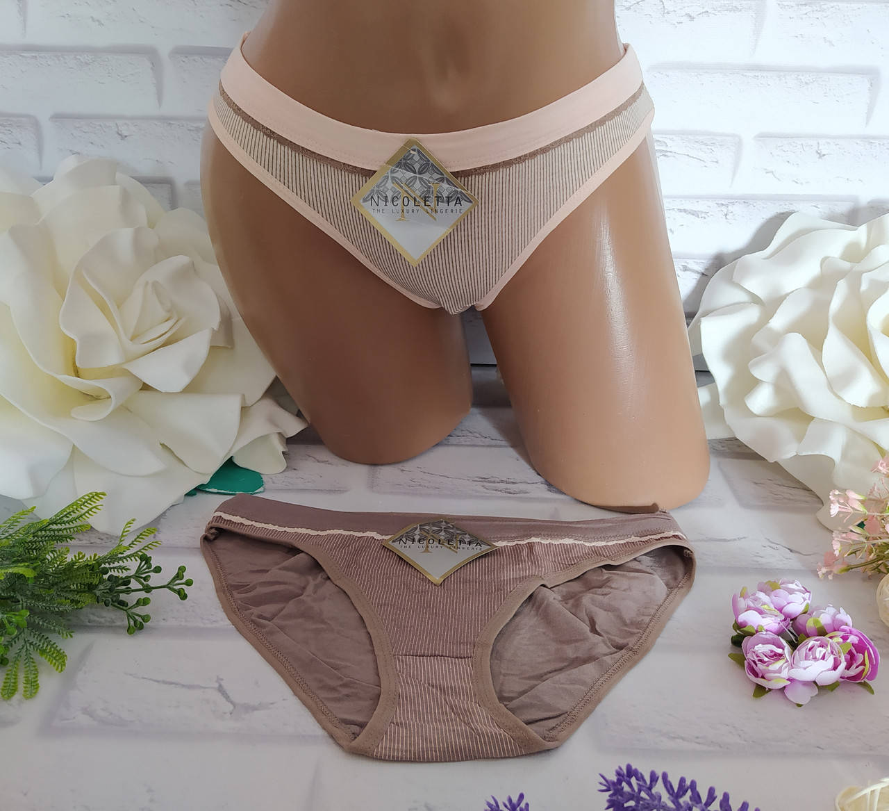 

Трусы женские 2XL- (р. 44-46) хлопок, Разные цвета