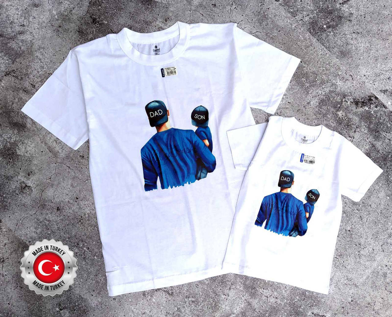 

Футболки Family Look папа и сын
