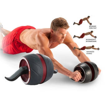 

Ролик колесо тренажер для пресса Perfect AB Carver Pro, Черный