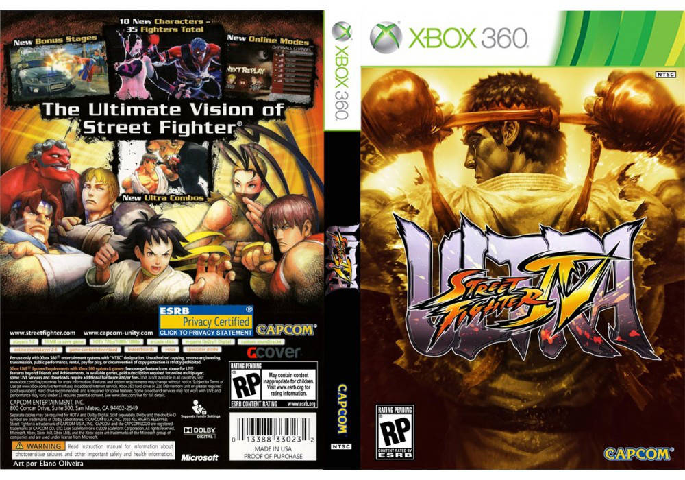 

Игра для игровой консоли Xbox 360, Ultra Street Fighter IV