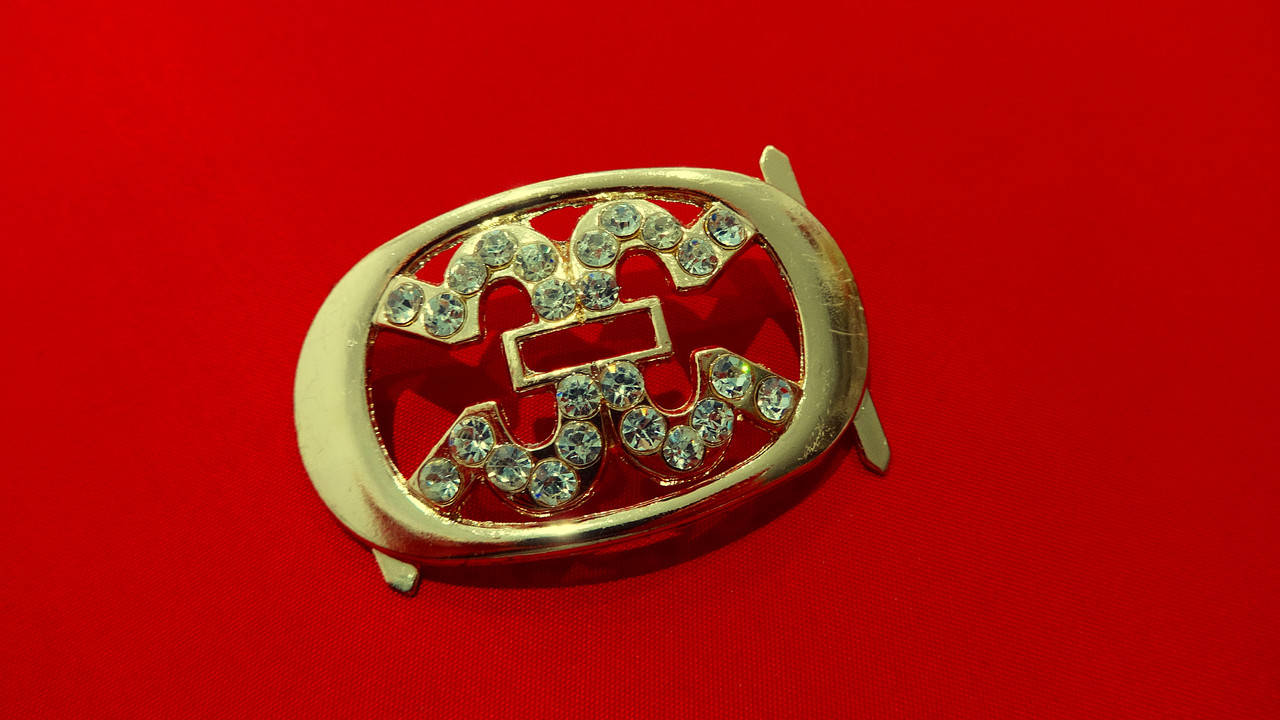 

Металлофурнитура на прокол 39573 золото