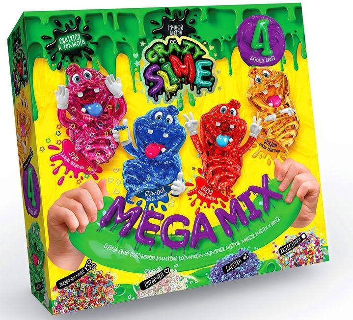

Набор креативного творчества "Crazy Slime Mega Mix", Danko Toys, SLM-03-02U