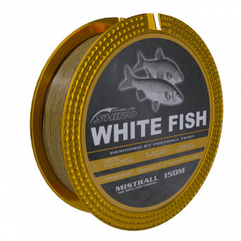 

Волосінь MISTRALL Shiro White Fish 150m 0.20mm, Белый