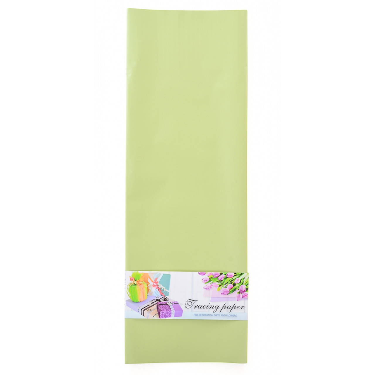 

Пленка для упаковки и декорирования, салатовый, 60*60см