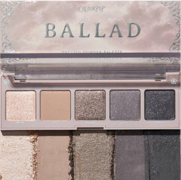 

Палетка теней для век Colourpop Ballad