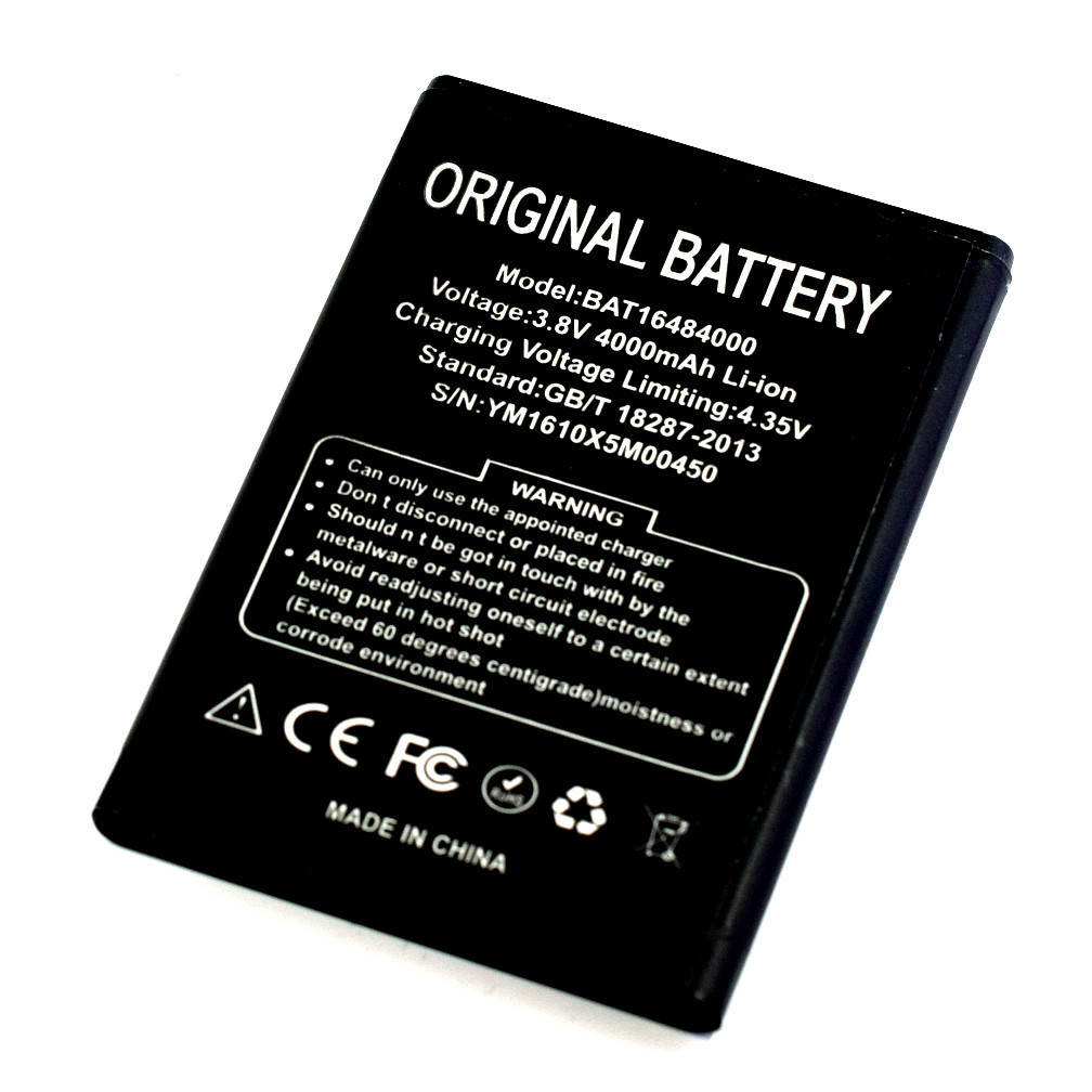 

Аккумулятор для Doogee X5 Max, X5 MAX PRO (BAT16484000) оригинал (Китай) тех.уп.