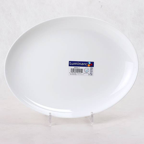 

Блюдо овальное Diwali 33см Luminarc D7481, Белый