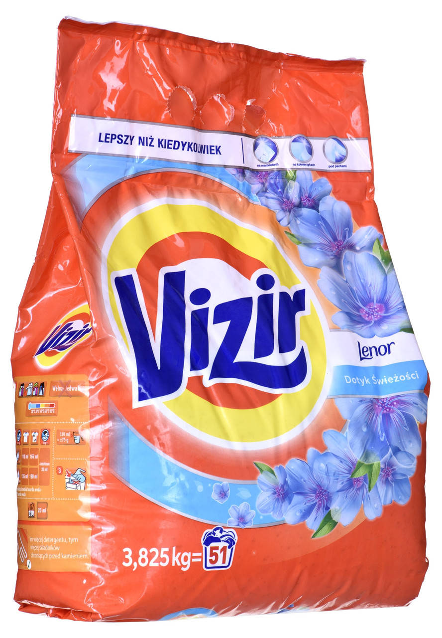 

ПОРОШОК ДЛЯ СТИРКИ VIZIR LENOR SCENT TOUCH, 3,825 кг, 51 стирка