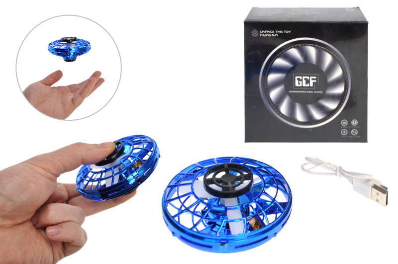 

Электроспиннер летающий, Fly Spinner, Летающий спиннер с LED подсветкой, GCF-366