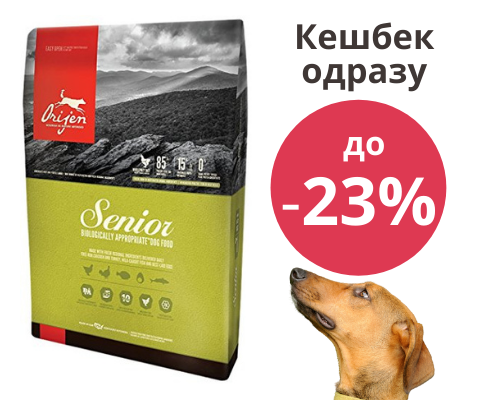 

Orijen Senior (Ориджен Сеньйор) 11,4 кг Сухой корм для пожилых собак