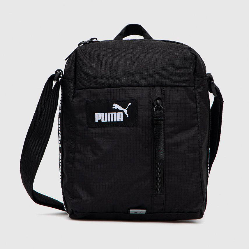 

PUMA Evo Essentials Portable Bag 078864 01 Сумка на через плечо барсетка оригинал черная, Черный
