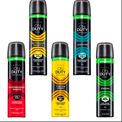 

Дезодорант-антиперспирант спрей для него Avon