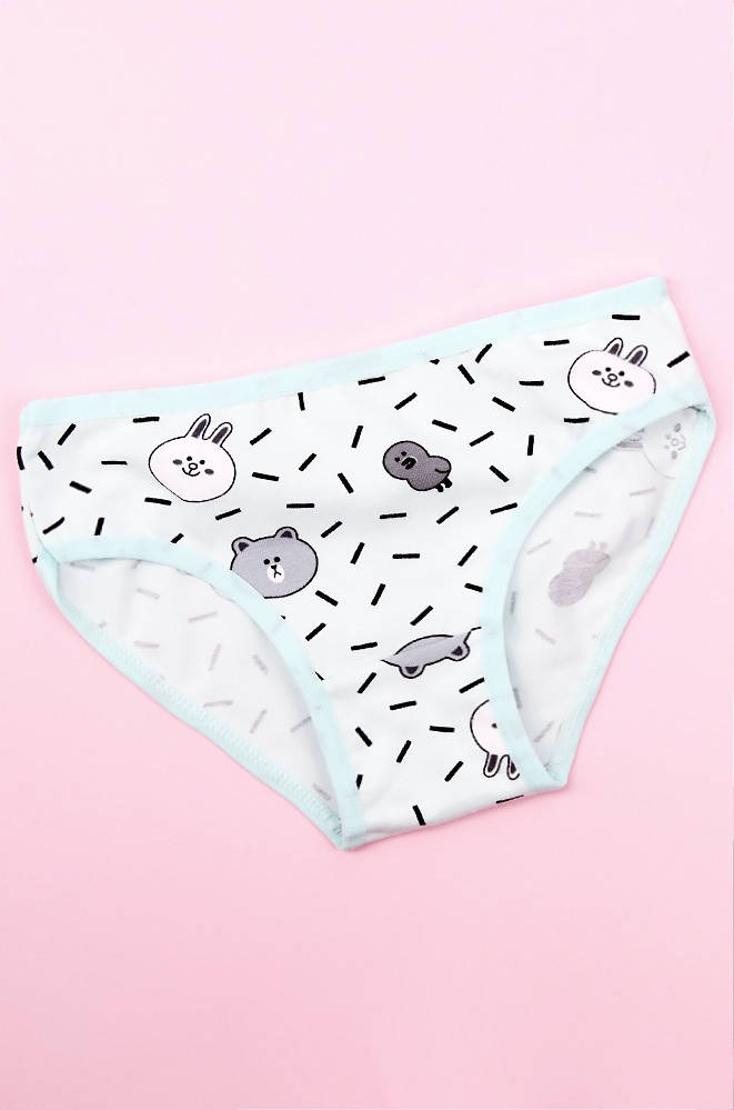 

Трусики детские девочка мятные 123666S