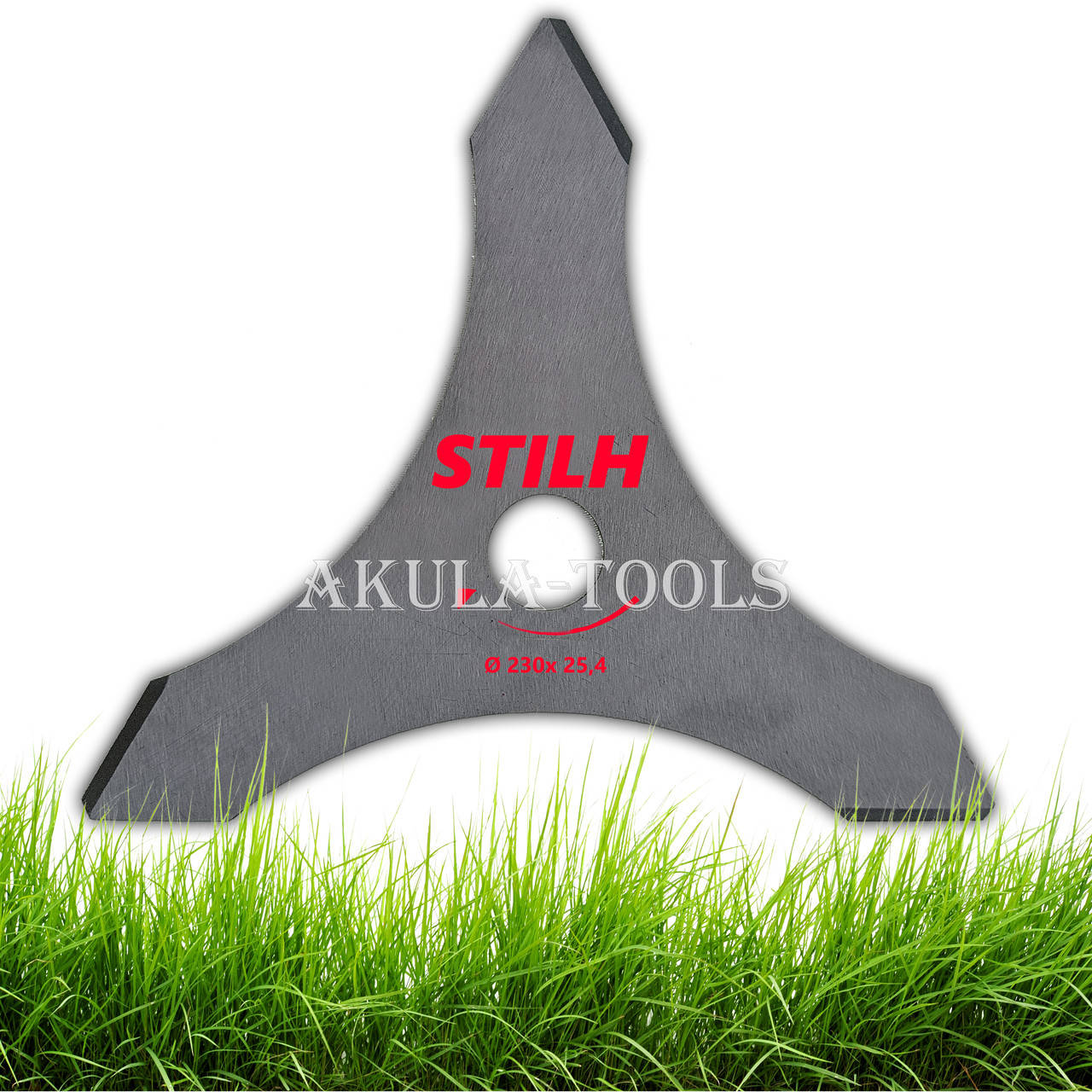 

Диск 3-х лопастной STIHL 230мм по траве для мотокосы и бензокосы