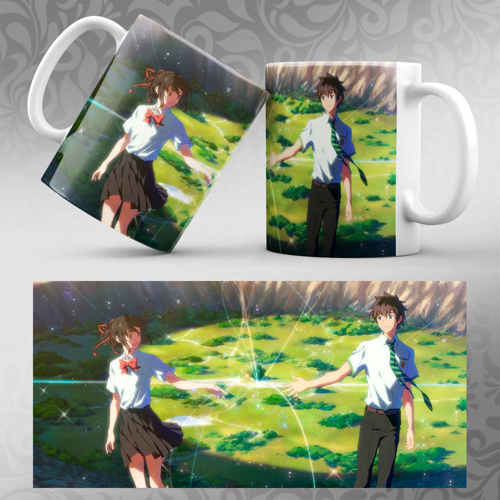 

Чашка Аниме Makoto Shinkai 004, Белый