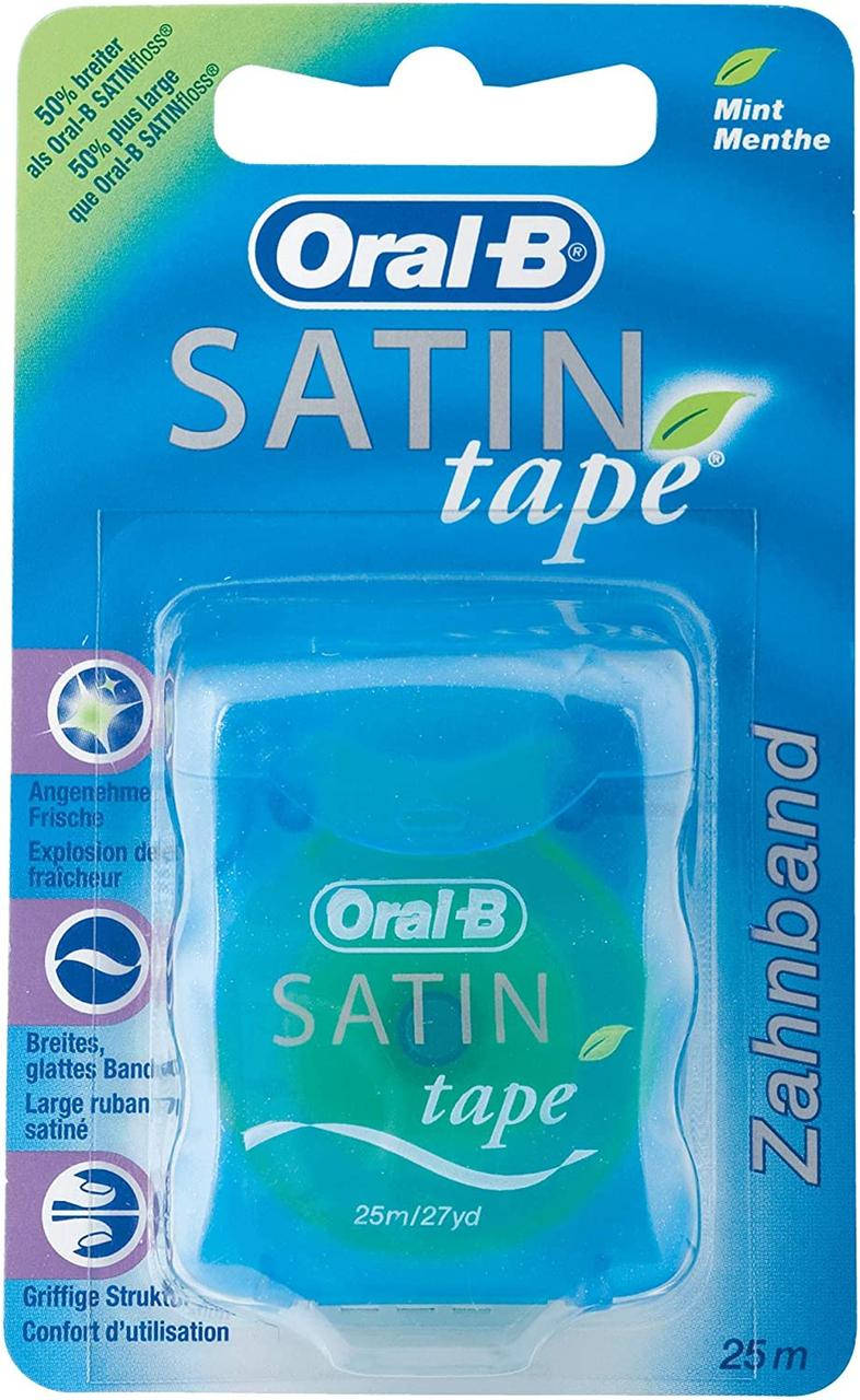 

Oral-B Satin Tape (лента для чистки зубов) 25 м., Белый