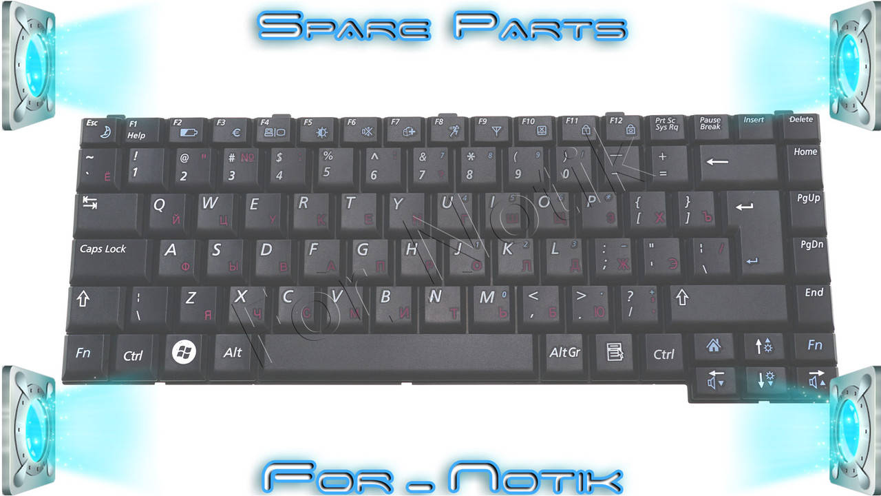 

Клавиатура SAMSUNG P500 SAMSUNG P510 P560 R39 R40 R41 R58 R60 R60+ R70 R503 R505 R508 R509 R510 R560, Черный