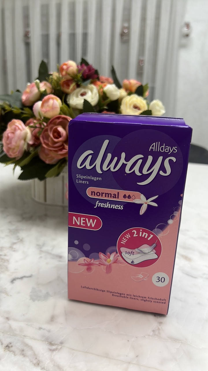 

Гігієнічні прокладки, 30 шт. Always Dailies Fresh Scent Normal