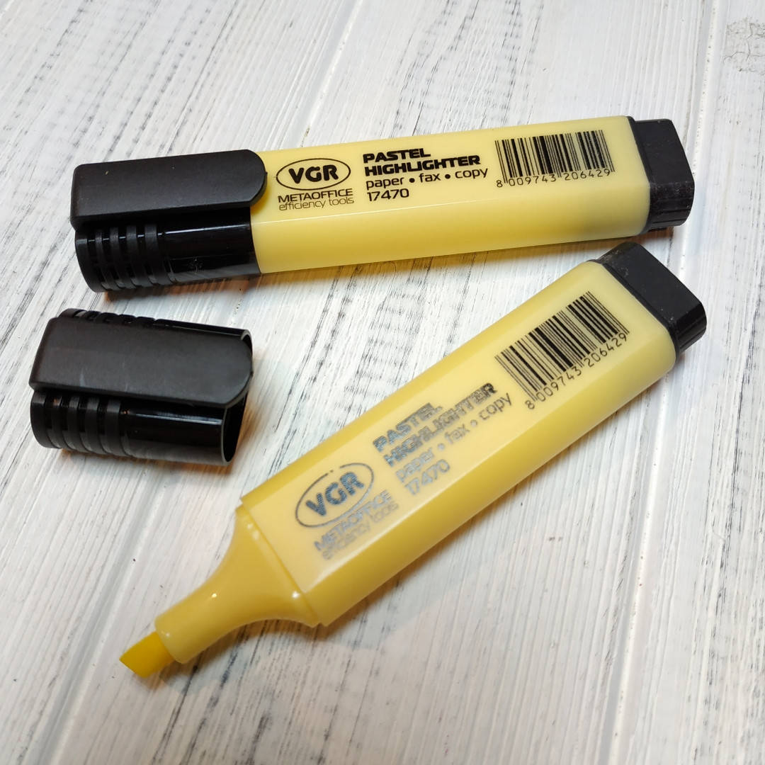 

Маркер текстовый пастельный VGR