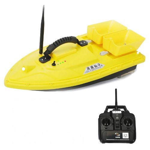 

Кораблик для завоза прикормки катер Lingboxianzi T188 1.5кг 500м, желтый