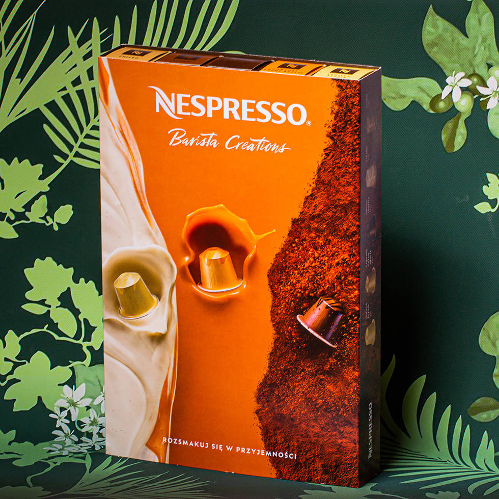 

BARISTA CREATIONS - Набор из 50 капсул, идеально подходящий для приготовления молочных рецептов в домашних усл