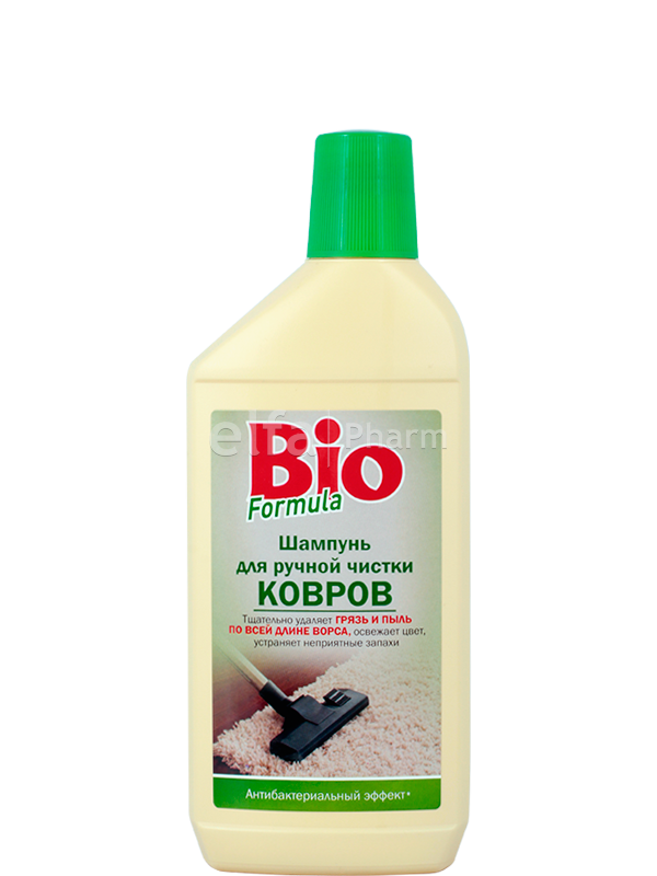

Шампунь для ручной чистки ковров 500 мл BIO Formula