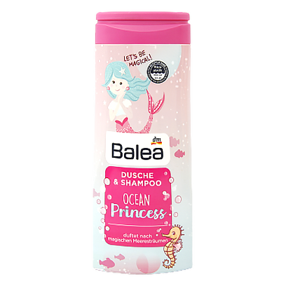 

Гель для душу Балеа дитячий Balea ocean princess 300ml 16шт/ящ (Код : 00-00011214)