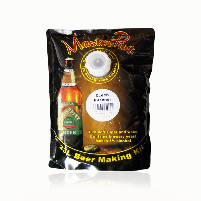 

Экстракт пива Master Pint - Czech Pilsener 1.6кг