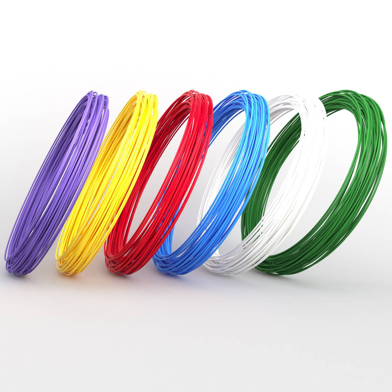 

Набор ABS-пластика ЛЮКС для 3d-ручки, 6 цветов, Small