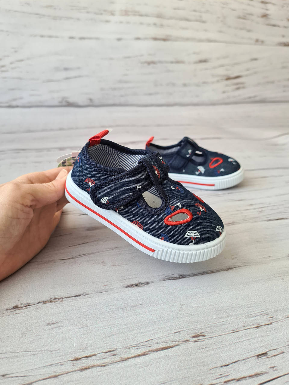 

Тапочки Tom.M 21р, 13.8см, Синий