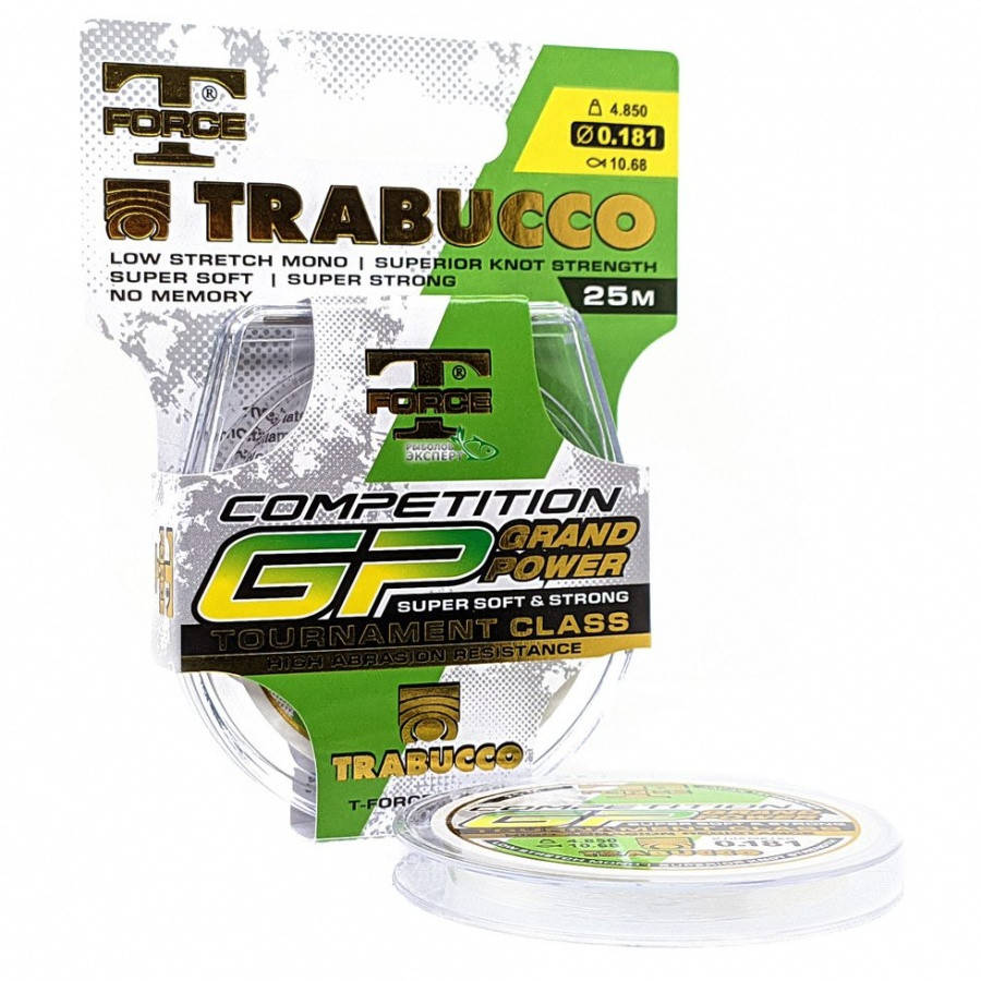 

Леска Trabucco T-Force Competition GP Grand Power 25м 0,128мм