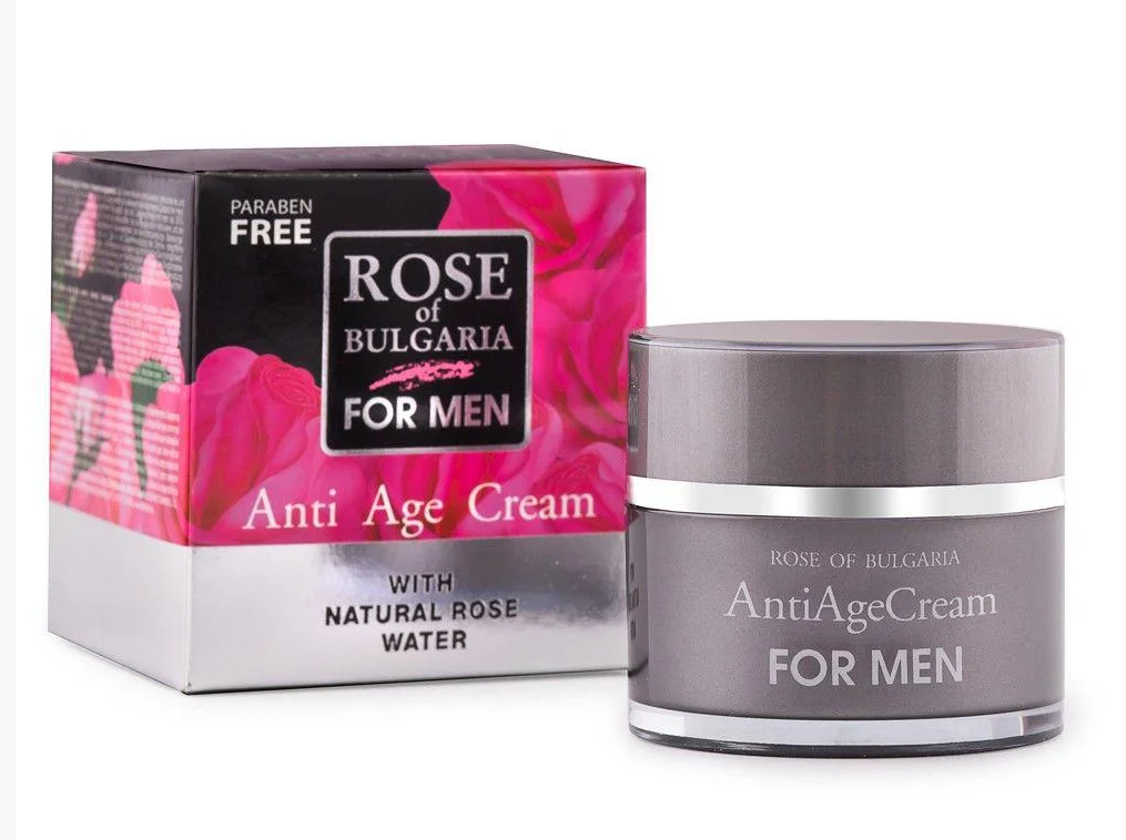 

Мужской крем для лица антивозрастной Rose Of Bulgaria Biofresh 50 мл.