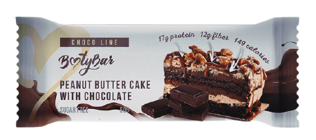 

Протеиновый батончик BootyBar Choco Line Арахисовый Торт с Шоколадом (50 грамм)