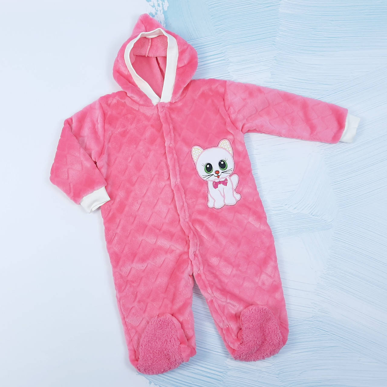 

Комбинезон для малышей (коралловый) 24