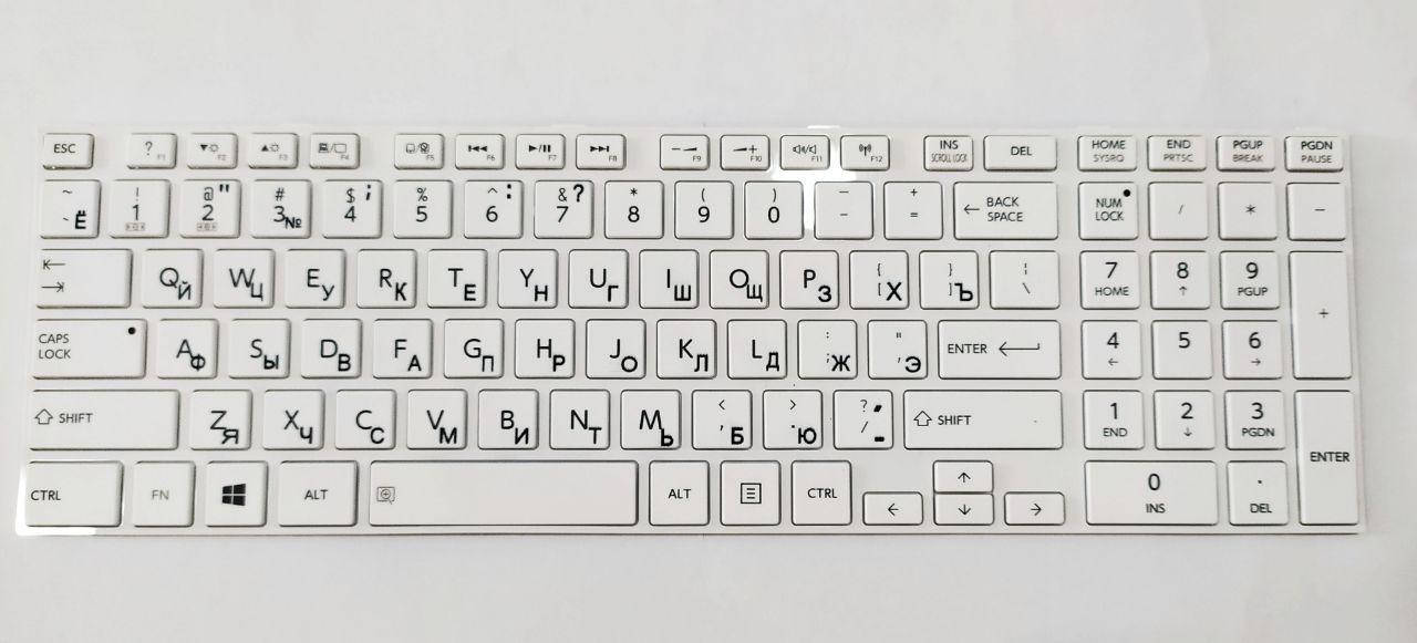 

Клавиатура для ноутбука Toshiba Satellite S55, S55T, S55D, Черный