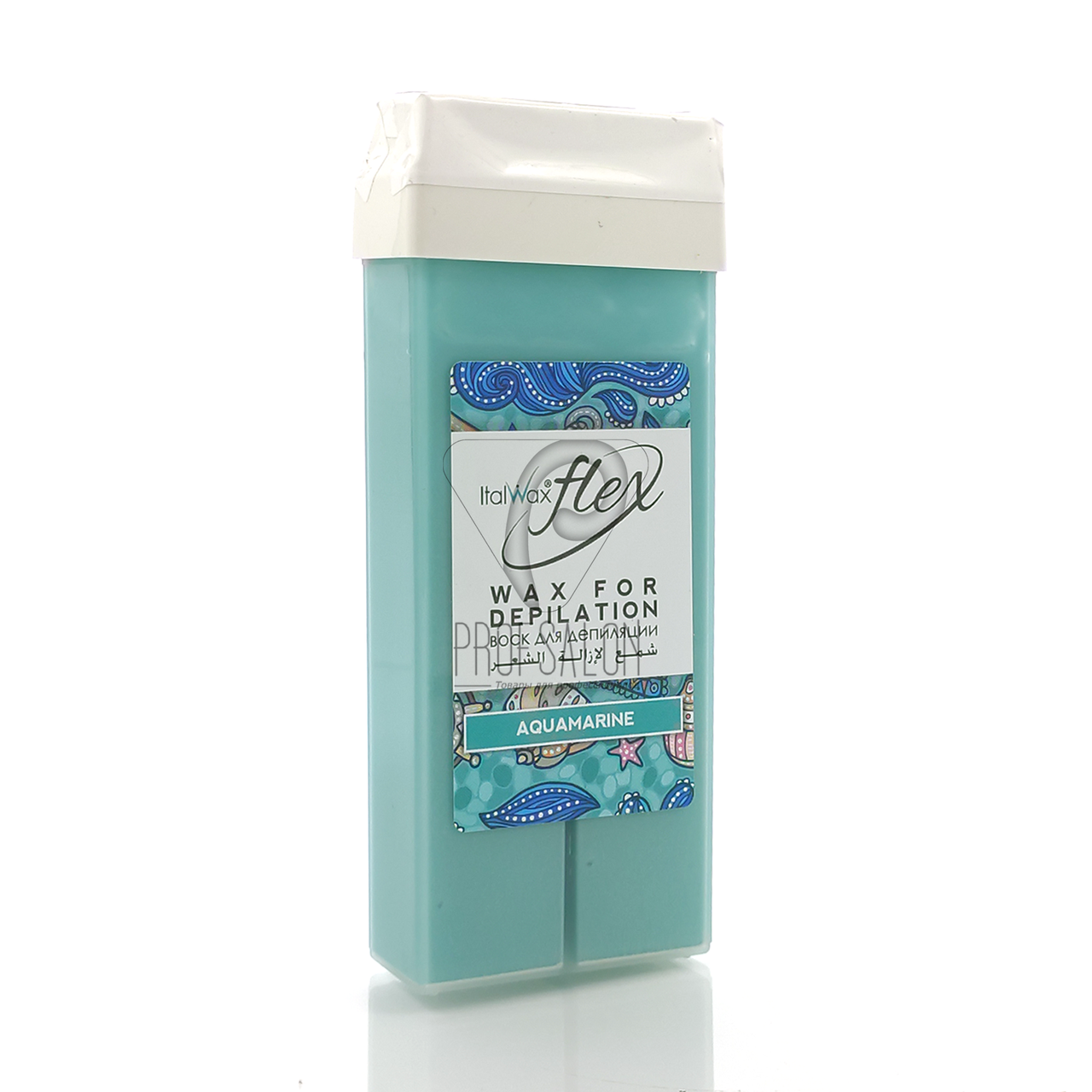 

Воск для депиляции в кассете с роликом ItalWax FLEX Аквамарин (Aquamarine) 100 мл