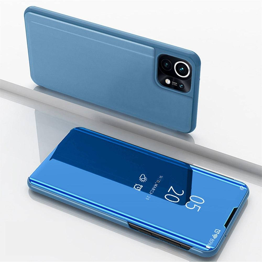 

Зеркальный Чехол Xiaomi 11 Lite 5G NE Mirror View (Сяоми Ксиоми 11 Лайт 5G НЕ), Синий