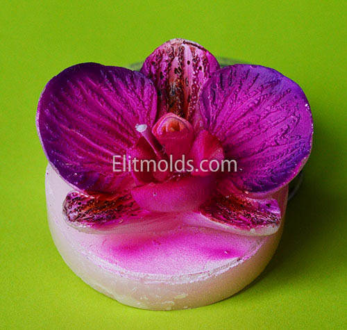 

Силиконовая форма Свеча Орхидея 3D