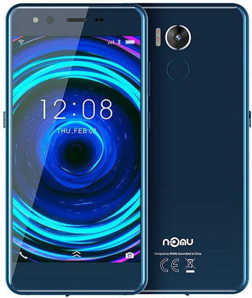 

Nomu M8 5.2" 4GB RAM 64GB ROM 4G 21MP 2950mAh NFC Android7 Blue, Синий