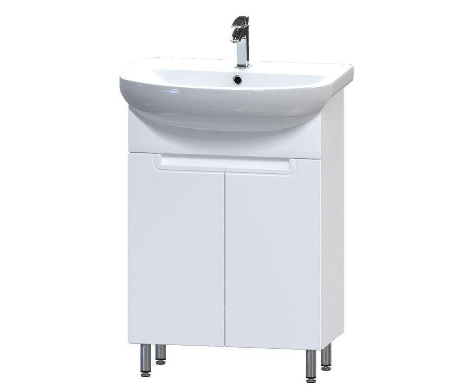 

Тумба Aquarius SIMPLI 65 см с умывальником Омега 65