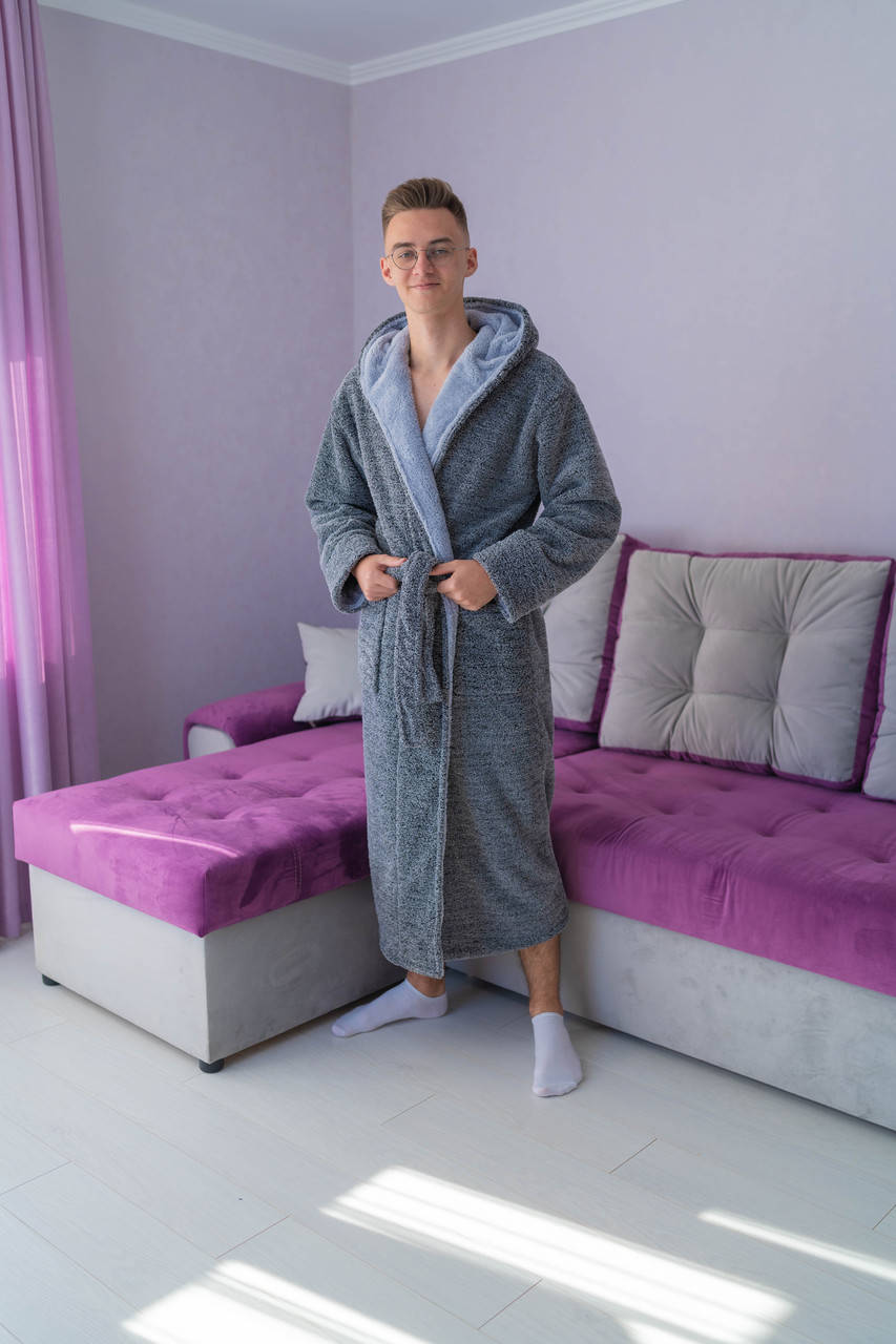 

Чоловічий махровий халат L
