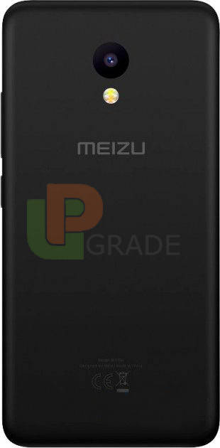 

Задняя крышка Meizu M5c M710 черная + стекло камеры, Черный