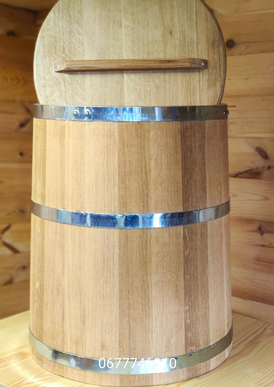 

Бочка дубовая,кадка для солений. 100л.
