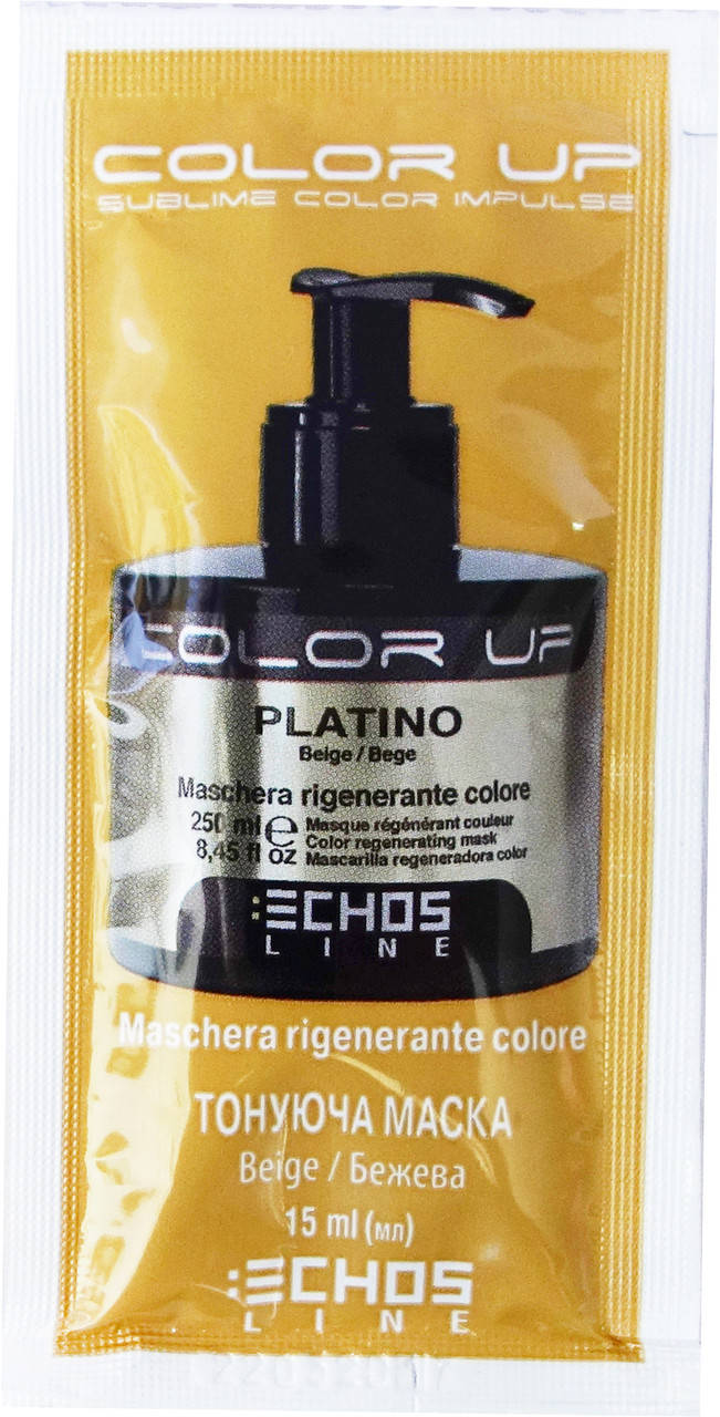 

Тонирующая маска - Echosline Color Up Regenerating(Оригинал) Platino (Бежевая)