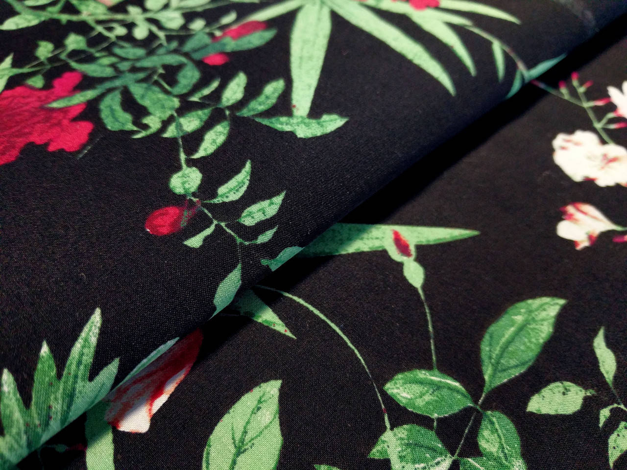 

Бенгалин рисунок листва, черный